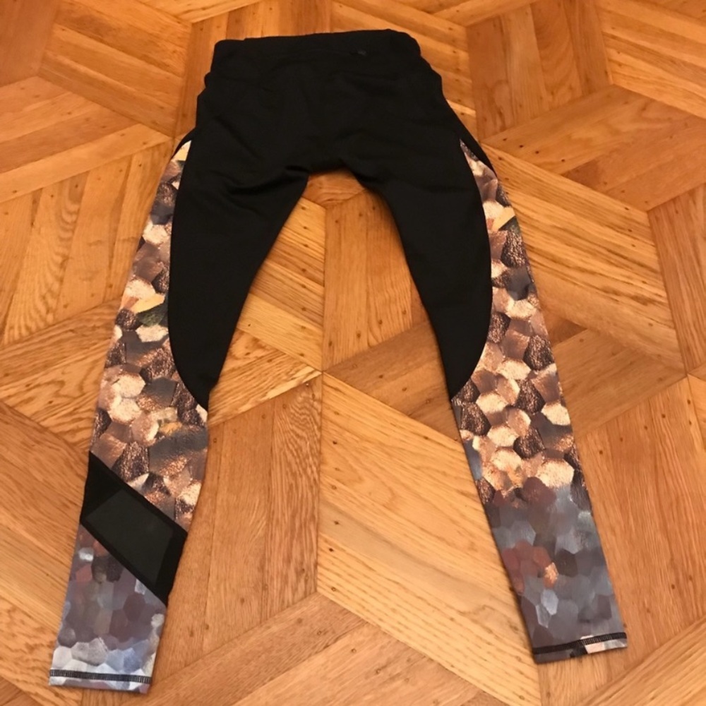 Unique Athleta Copper Patchwork Leggings - image 5